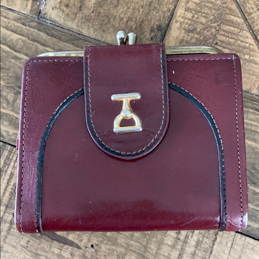Vintage Baronet Ladies Leather Wallet -circa 1970s